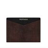 Secure & Sleek passport case & Travel Document Holder in Classic Black & two-Tone brown leather