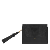 Classic Black Premium Leather sleek wallet for women