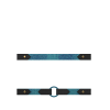 Classic Black & Bright Turquoise Blue fashion accessory for hand