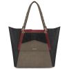 Black & Copper Premium leather shoulder bag, Backpack and purse