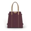 The Best Designer Work Bags for Professional Stylish Women in textured red wine leather