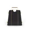 Premium Leather Classic Black Laptop Bag in Exceptional Quality & Craftsmanship for both men & women