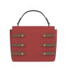 Evening Bag in hot chilli red leather