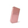 Compact & slim Phone & credit card case in pink leather
