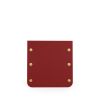 Soft & Supple leather phone envelope clutch in Bright Red Color