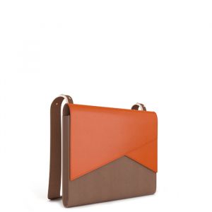 Premium Leather handheld laptop sling