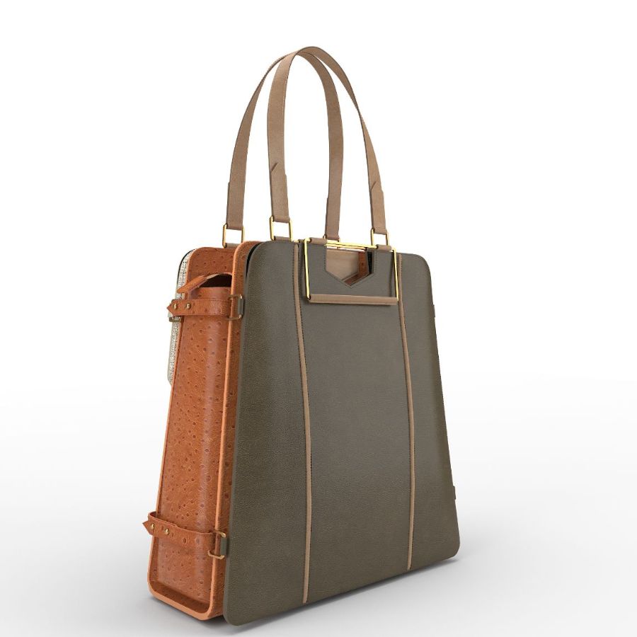 Urban Triad I 3-bags-in-1 with Brown tote